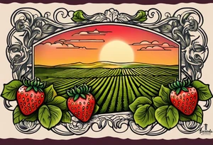 Tattoo of my hometown of Oxnard, CA
Tattoo must have strawberry fields meeting with ocean
Tattoo must have Oxnard coordinates
34.2236192,-119.1310264
Add in the sun on top of the fields/ocean tattoo idea