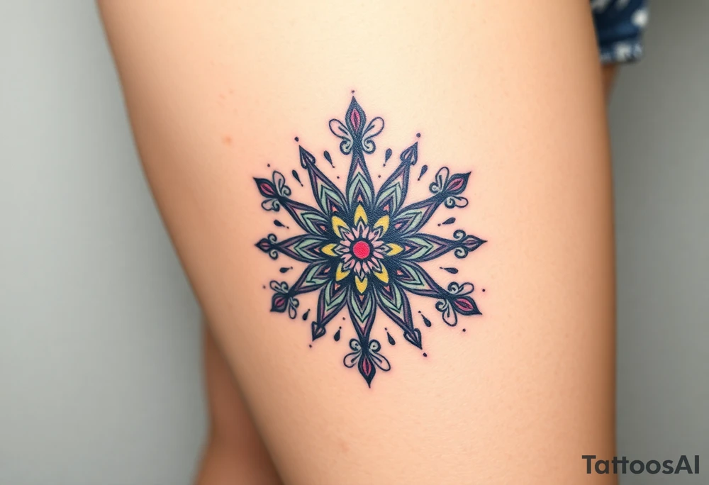 kaleidoscope tattoo idea
