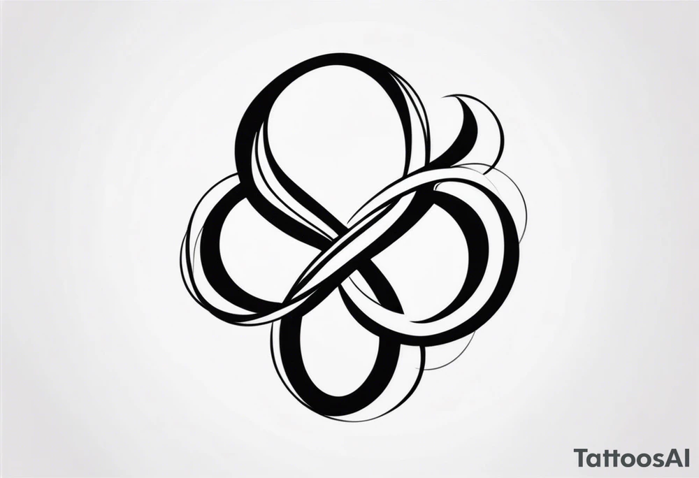 infinity symbol tattoo idea