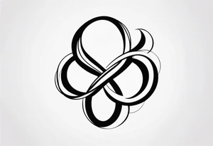 infinity symbol tattoo idea