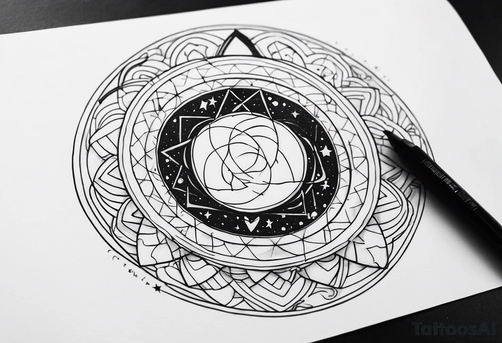 With all my heart and all my soul to the end of the universe To infinity and beyond tattoo idea