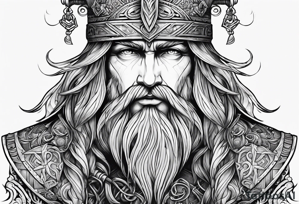 norse god tattoo idea