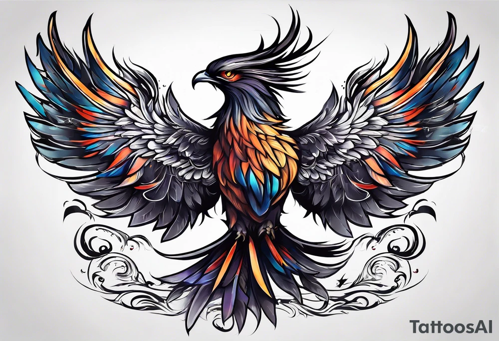 phoenix tattoo idea