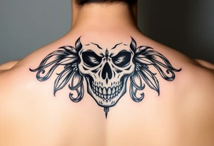 Mexican-skull tattoo idea