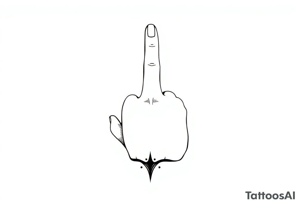 finger tattoo on the finger tattoo idea