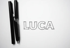 The name luca and building blocks tattoo idea
