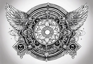 Gates of heaven tattoo idea