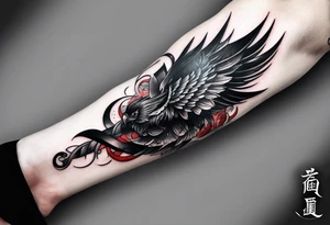 This 武士道 on the inner part of the forearm. tattoo idea