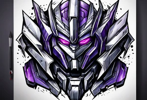 Decepticon Megatron tattoo idea