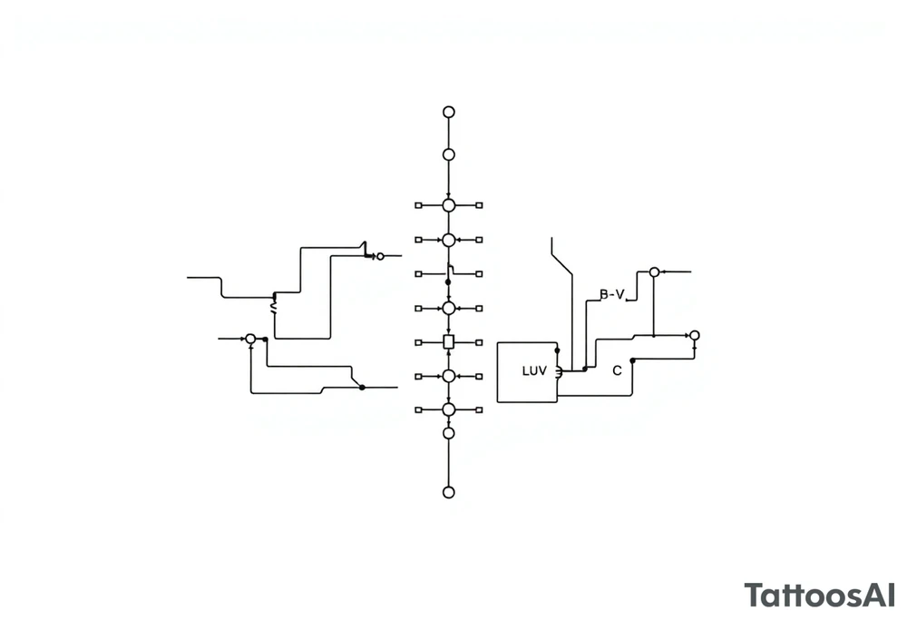 Tools, ladder logic, electronics tattoo idea