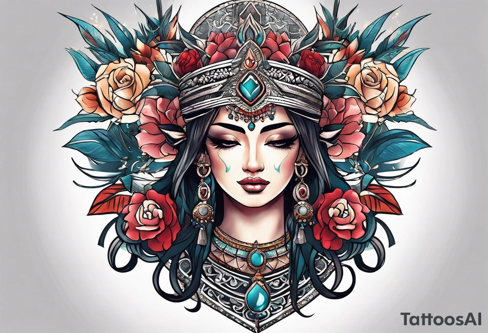 Ancient sumarian tattoo idea