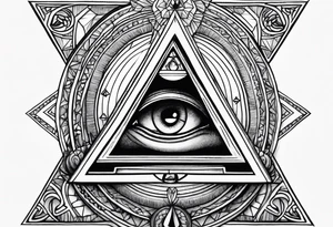 Illuminati tattoo idea