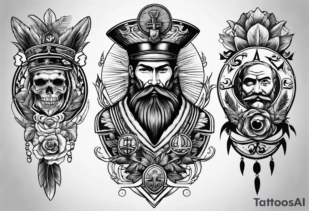 Native back tattoo tattoo idea