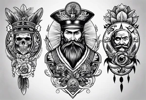 Native back tattoo tattoo idea