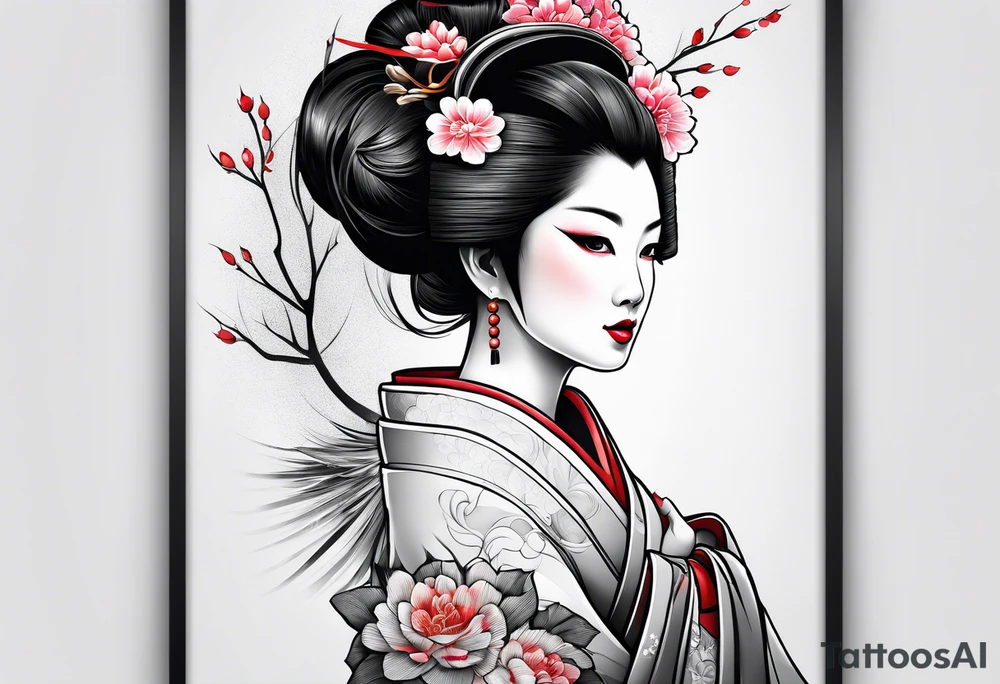 Geisha tattoo idea