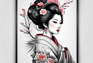 Geisha tattoo idea