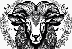 Fire Aries tattoo tattoo idea