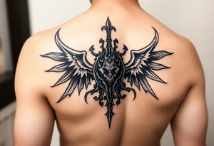 Gothic french tattoo idea