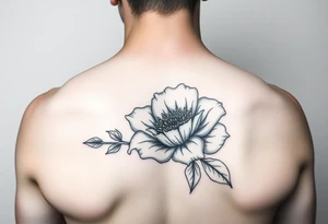 Flower you blow and it falls apart tattoo idea