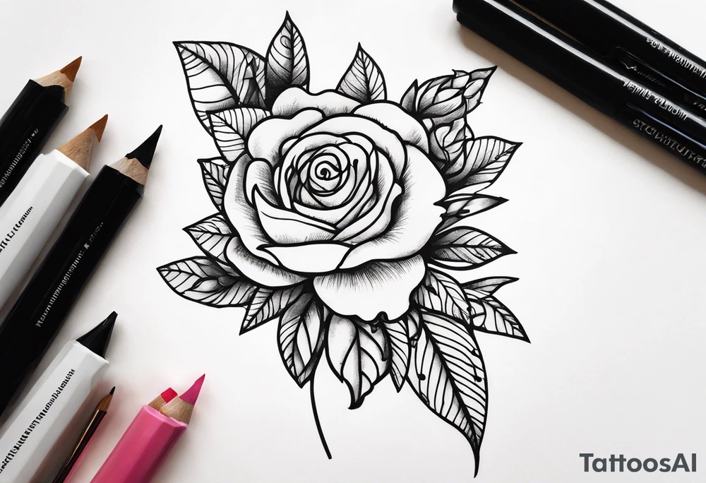 Leuchtturm Stacheldraht Rosen Herz tattoo idea