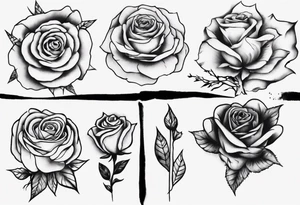 ROSAS NEGRAS tattoo idea