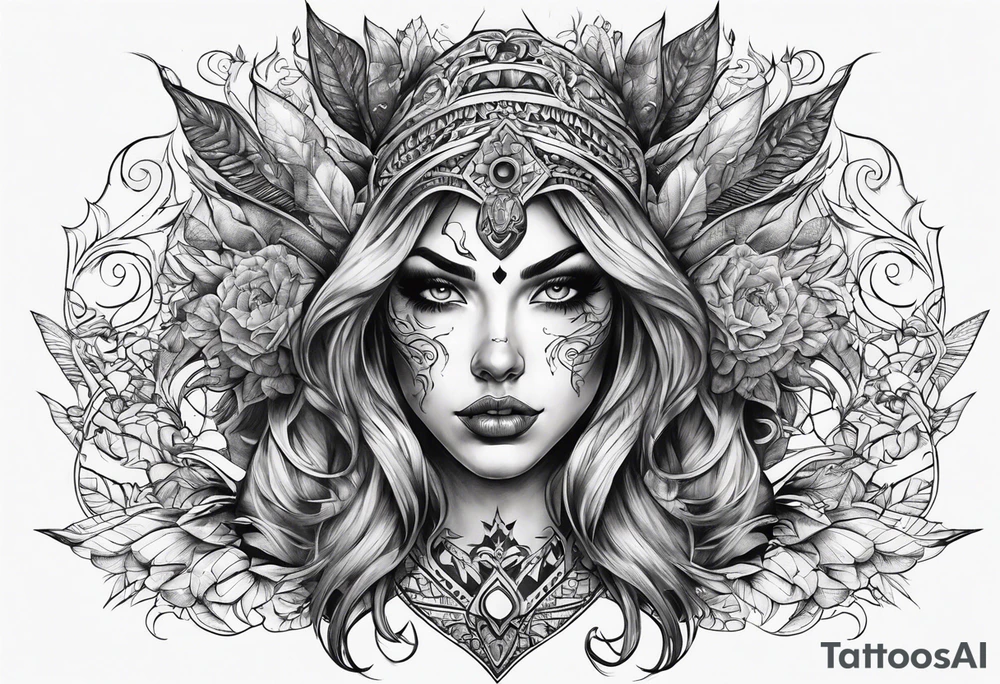 Scary tattoo idea