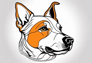 Clementine dog tattoo idea