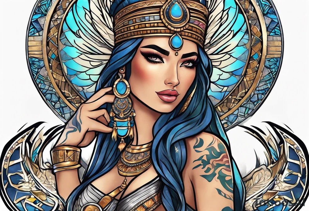 Isis Goddess Tattoo I tattoo idea