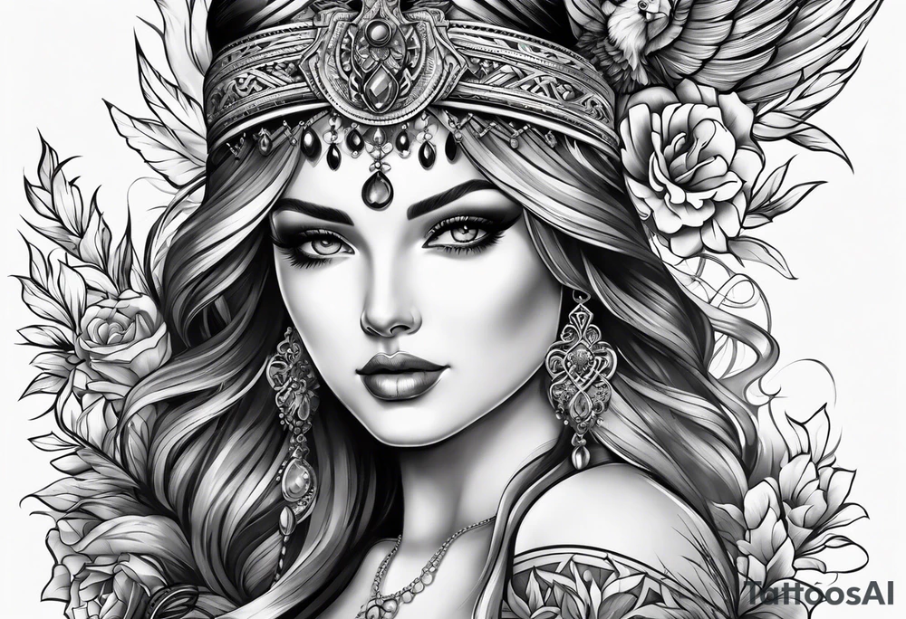 cross tattoo idea