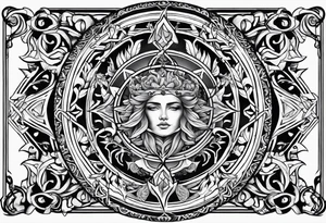Pagan style tattoo tattoo idea