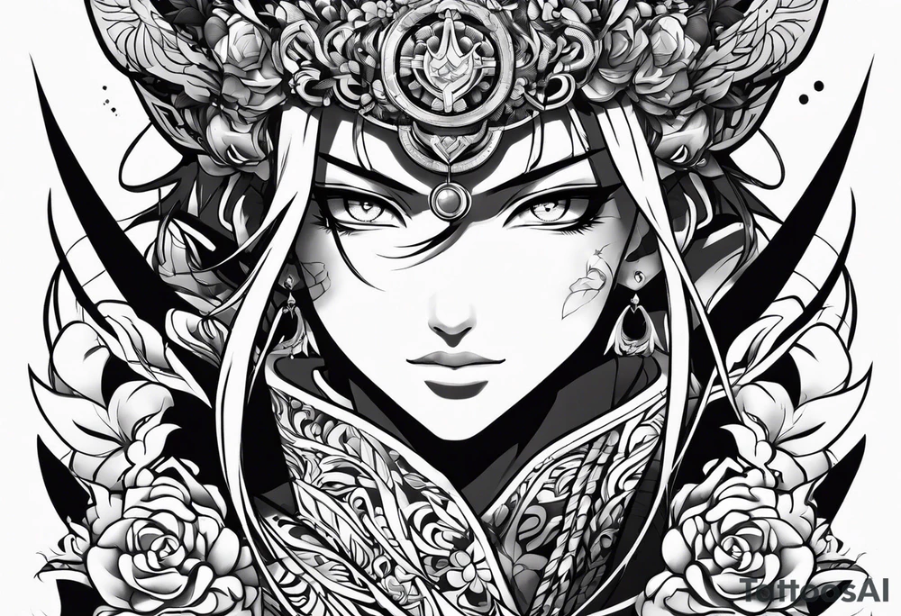 yujiro hanma anime tattoo idea