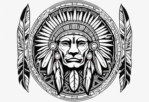 Osage Indian seal tattoo idea