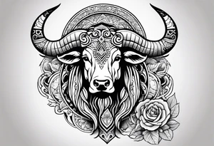 Taurus, Aquarius, Libra, half sleeve, zodiac 
symbols tattoo idea