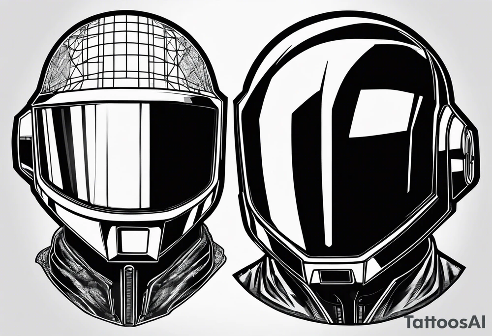 daft punk tattoo idea