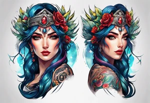 Apollos oracle tattoo idea