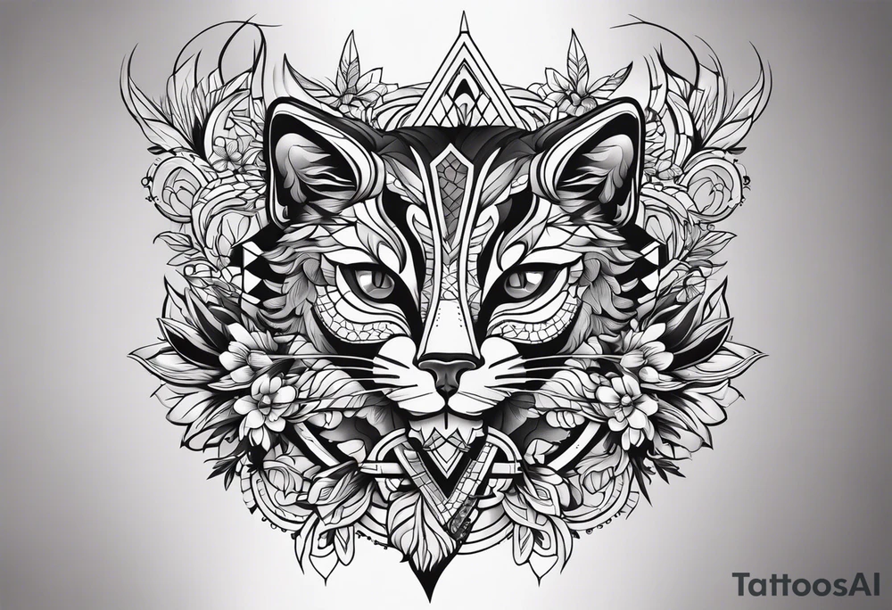 Одиночество  поиск пути закрытость tattoo idea