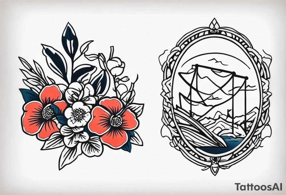 Small American traditional,  Virginia related tattoo idea
