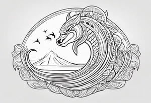 maui Polynesian hook tattoo tattoo idea