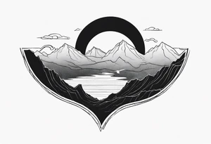 words that say on top of the world looking over the edge tattoo idea