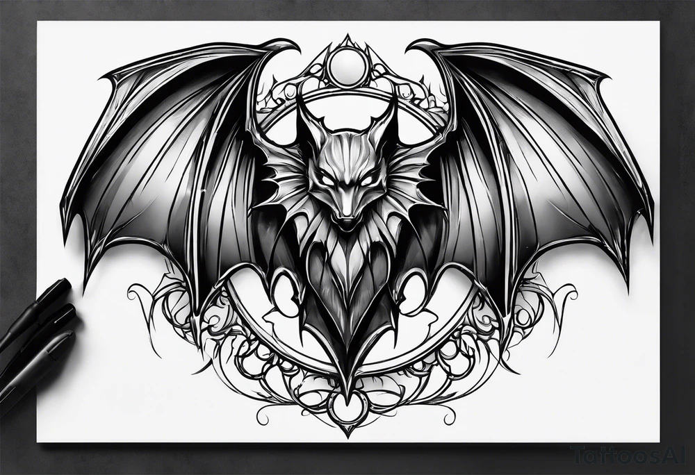 Bat'leth tattoo idea