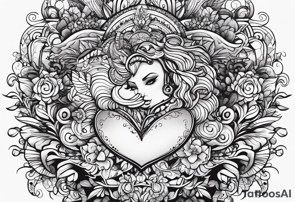 passion innovative intelligent love funny caring nice affectionate grumpy kind loving tattoo idea