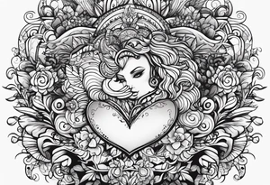 passion innovative intelligent love funny caring nice affectionate grumpy kind loving tattoo idea
