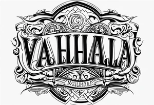 Valhalla tattoo idea