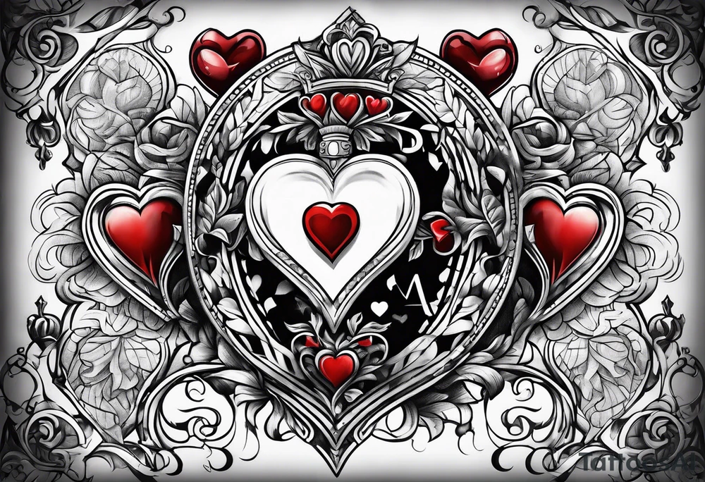 Jack of hearts tattoo idea