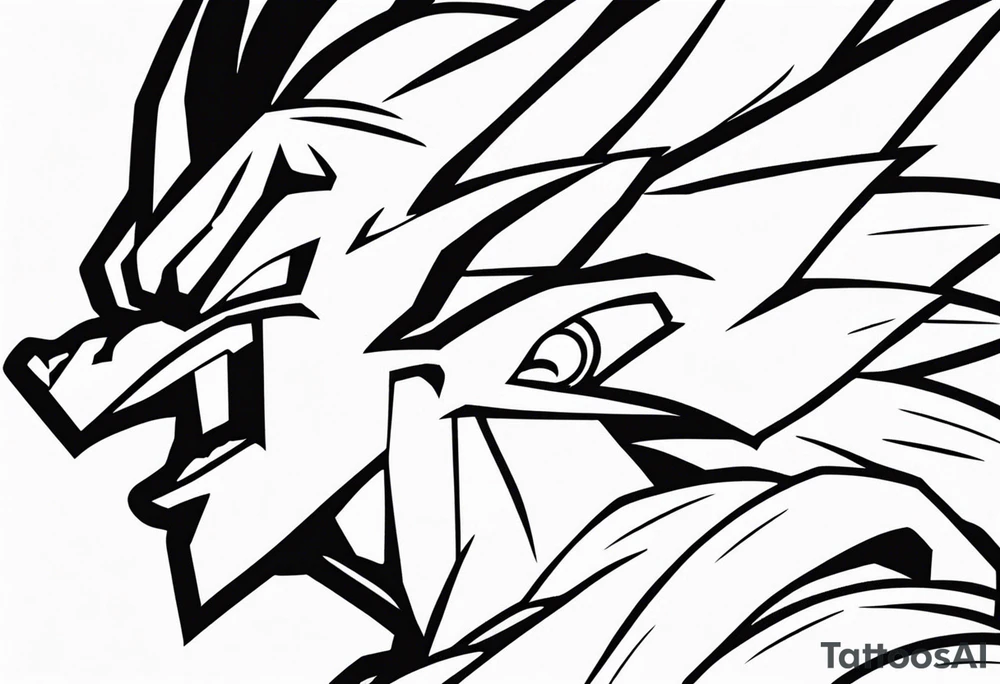 Dragon ball z sleeve tattoo idea