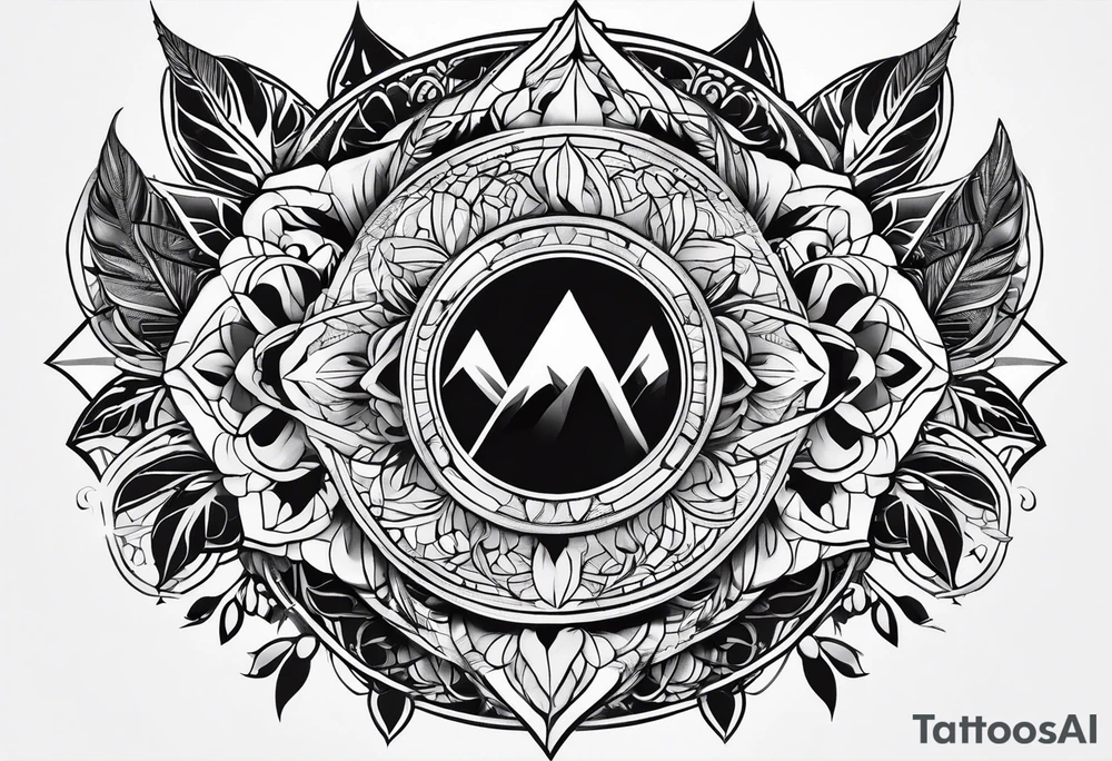 Line hand designs tattoo idea