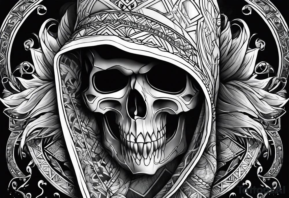 Hoodie tattoo idea