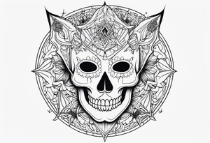Halloween tattoo idea