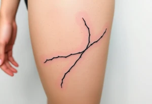Razor wire shaped in ❤️ tattoo idea