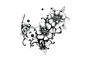 hip tattoo on the hip tattoo idea
